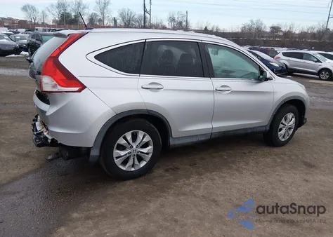 2013 Honda Cr-V Ex-L из США, поврежденный, VIN 2HKRM4H75DH656076